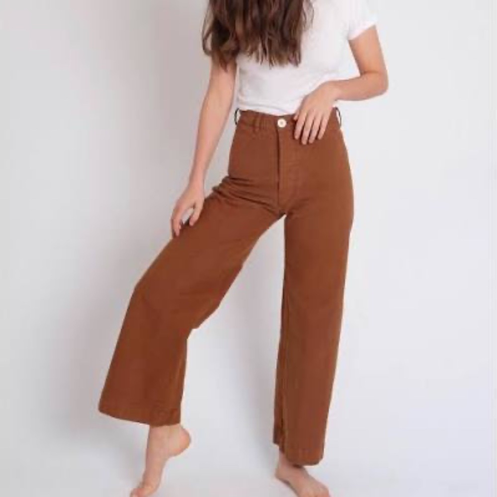 *EUC+/Like New* Jesse Kamm Sailor Pants Skin Tone 34